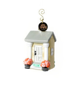 happy everything house welcome shaped ornament