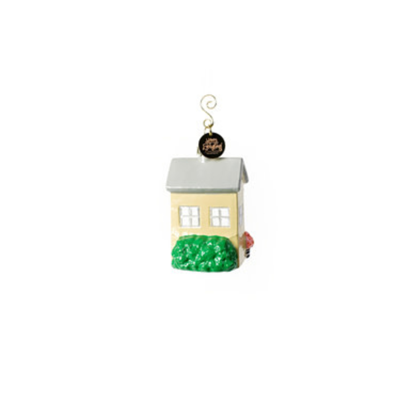 happy everything house welcome shaped ornament