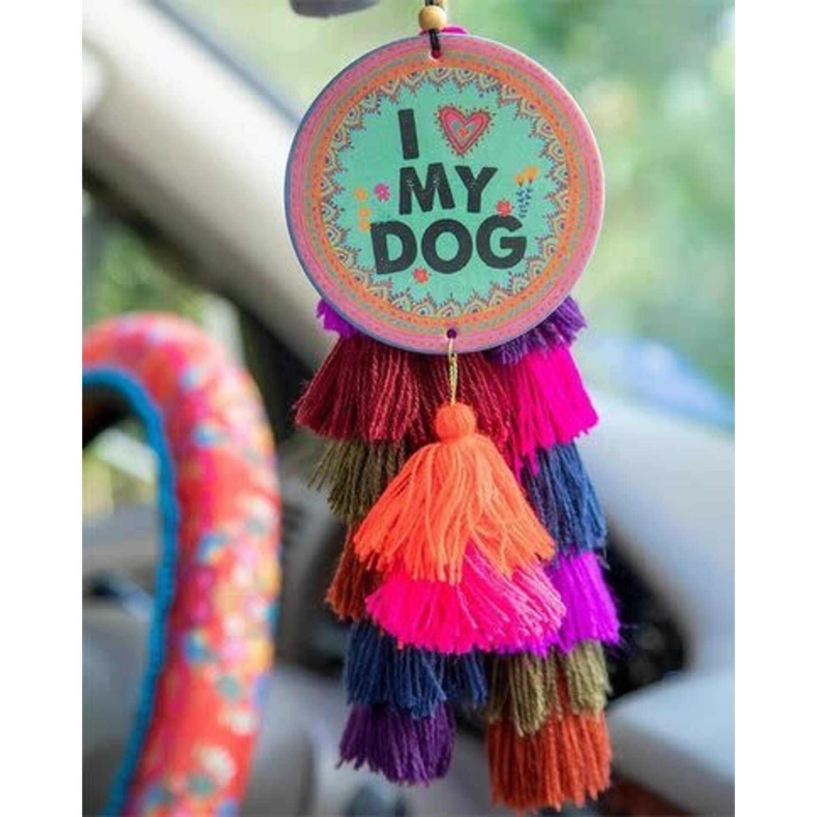 natural life i heart my dog air freshener