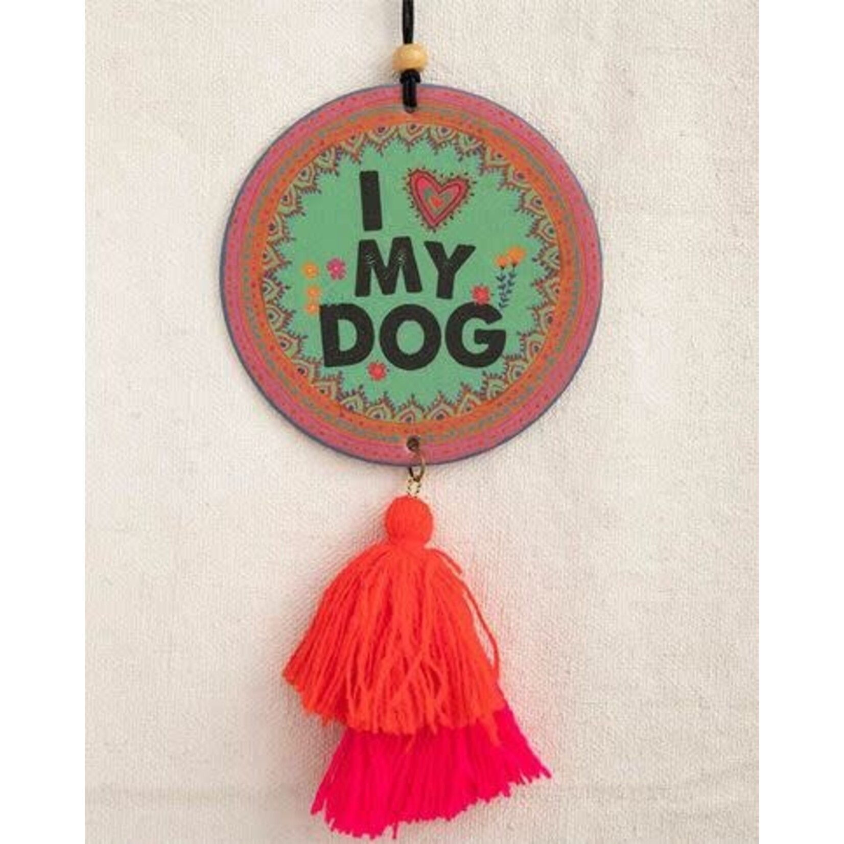 natural life i heart my dog air freshener