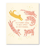 available at m. lynne designs In a Perfect World Card