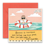 curly girl innertube card