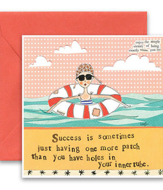 curly girl Inntertube Card