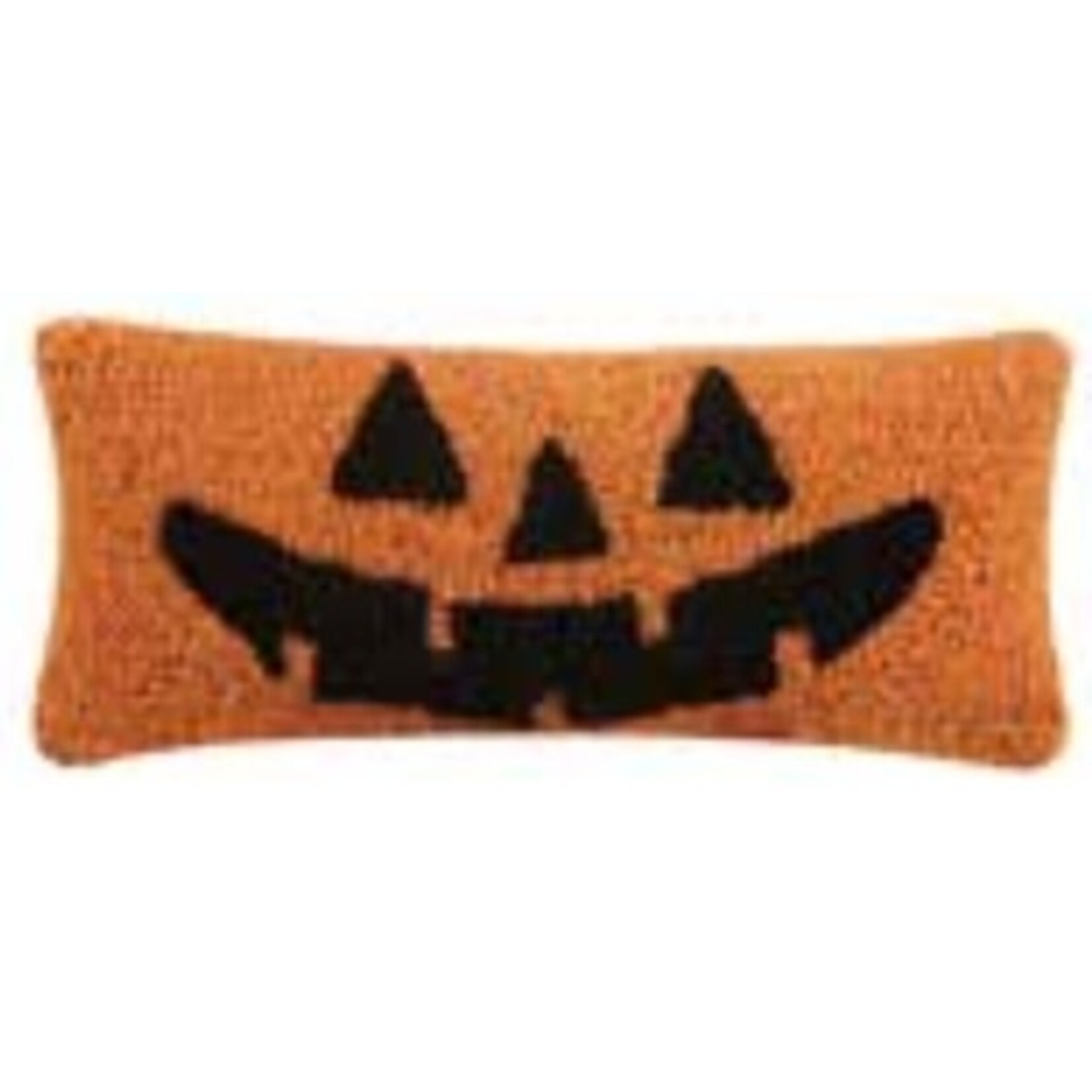 m. lynne designs jack o lantern pillow
