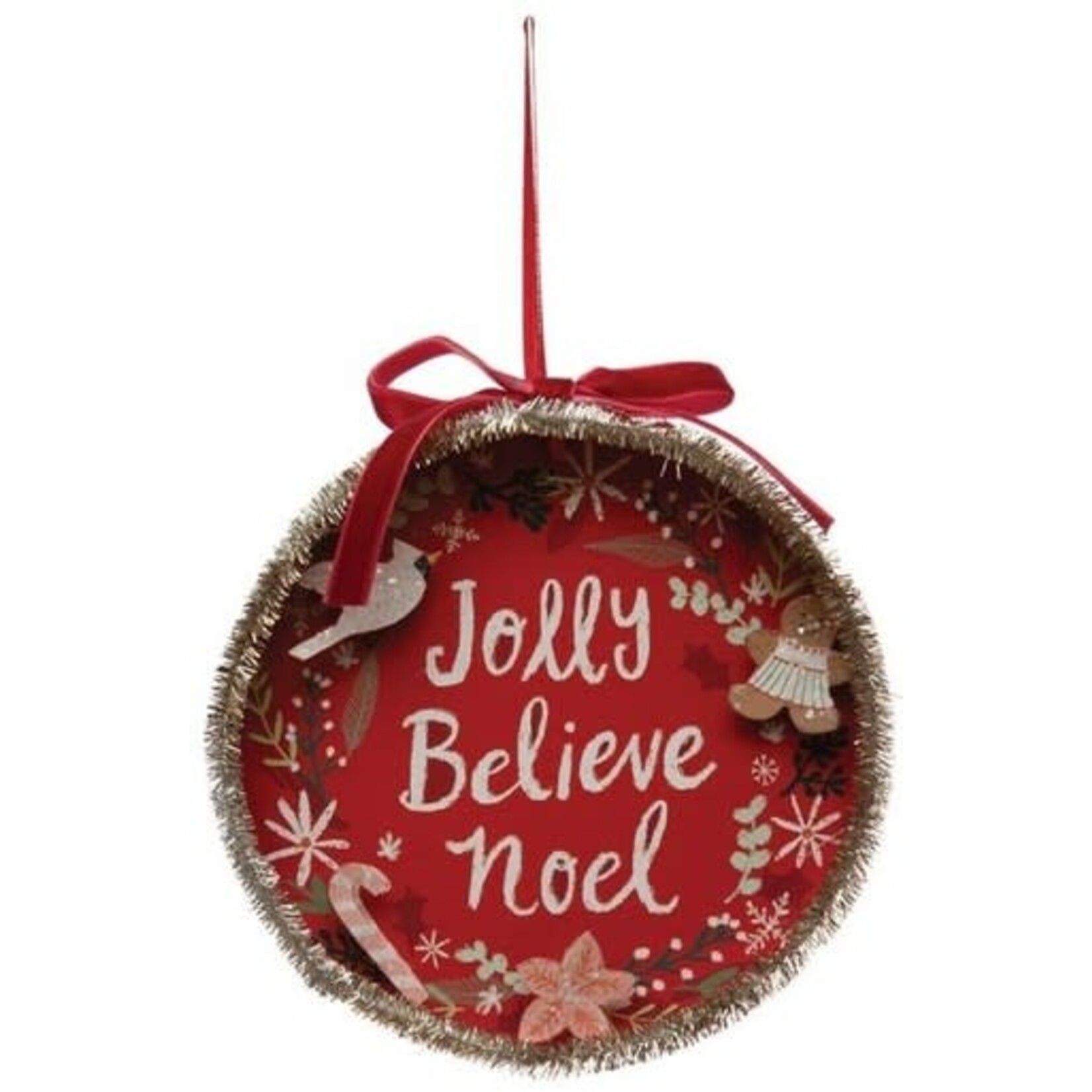 m. lynne designs joy believe noel ornament
