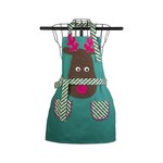 m. lynne designs joyful reindeer kid apron