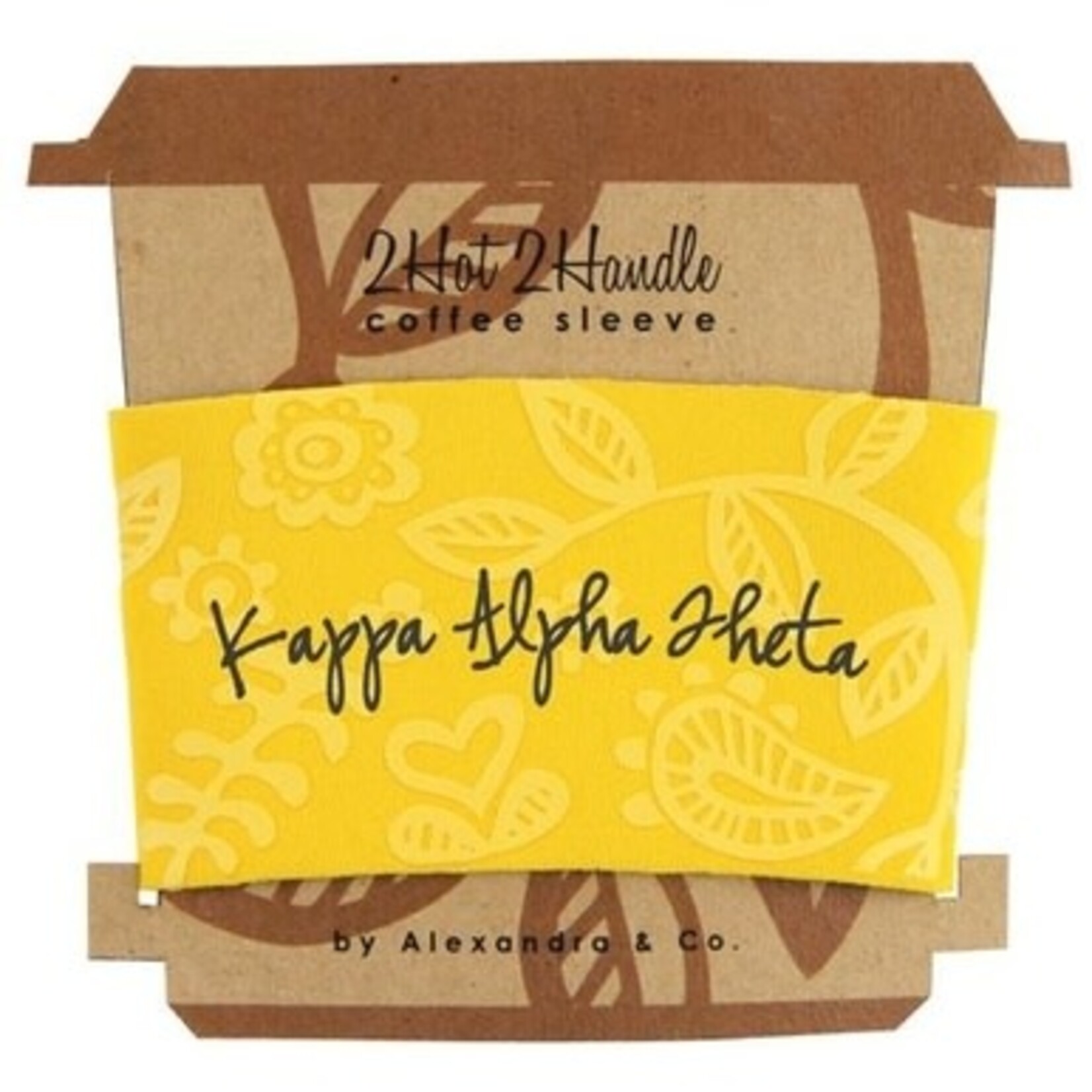 m. lynne designs kappa alpha theta coffee sleeve