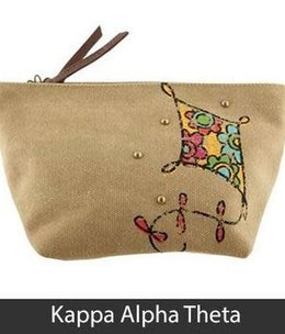 available at m. lynne designs Kappa Alpha Theta Cosmetic Bag
