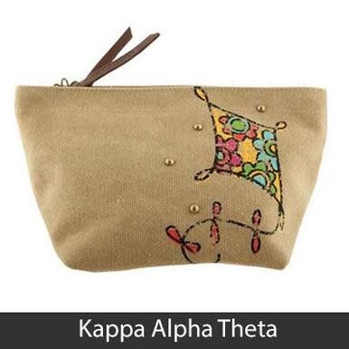 available at m. lynne designs Kappa Alpha Theta Cosmetic Bag