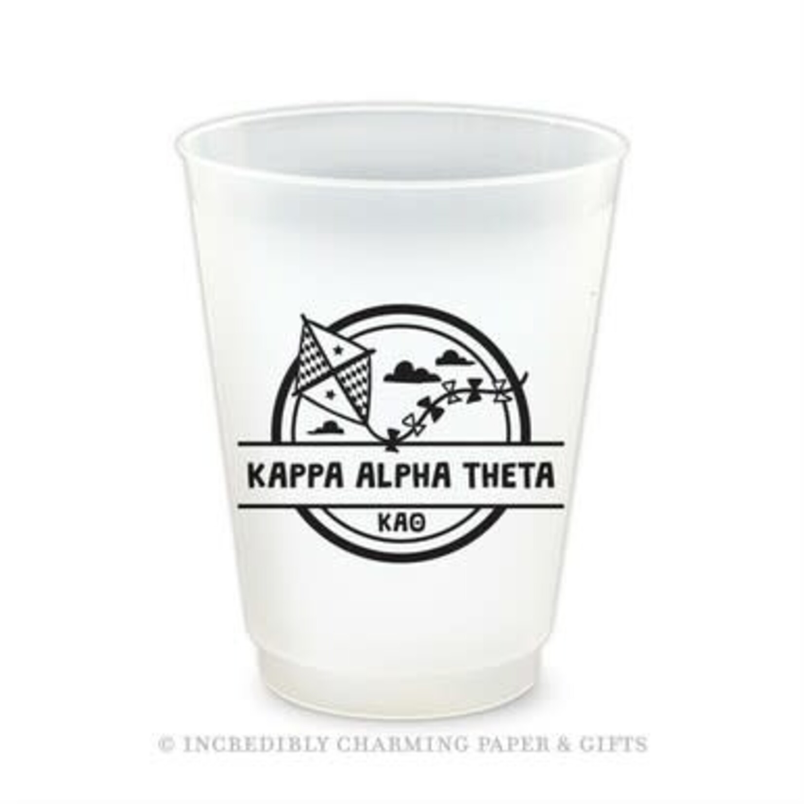 m. lynne designs kappa alpha theta icon frost flex cup