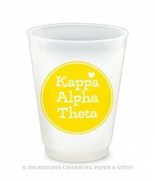 available at m. lynne designs Kappa Alpha Theta Love Frost Flex Cup