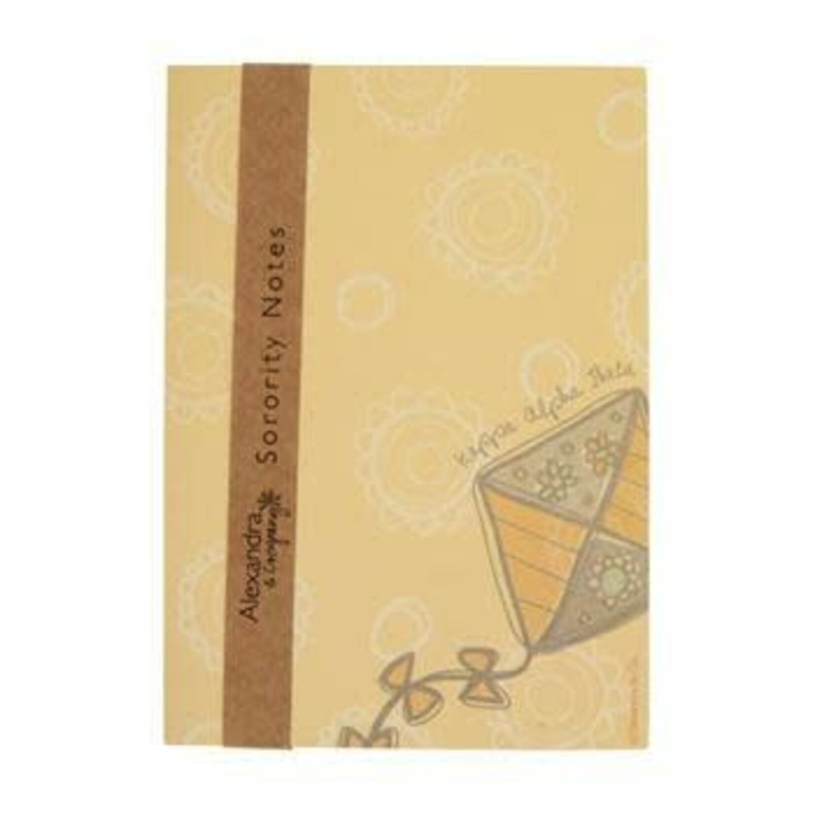 m. lynne designs kappa alpha theta mascot notepad