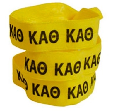 available at m. lynne designs Kappa Alpha Theta Stretch Hair Tie