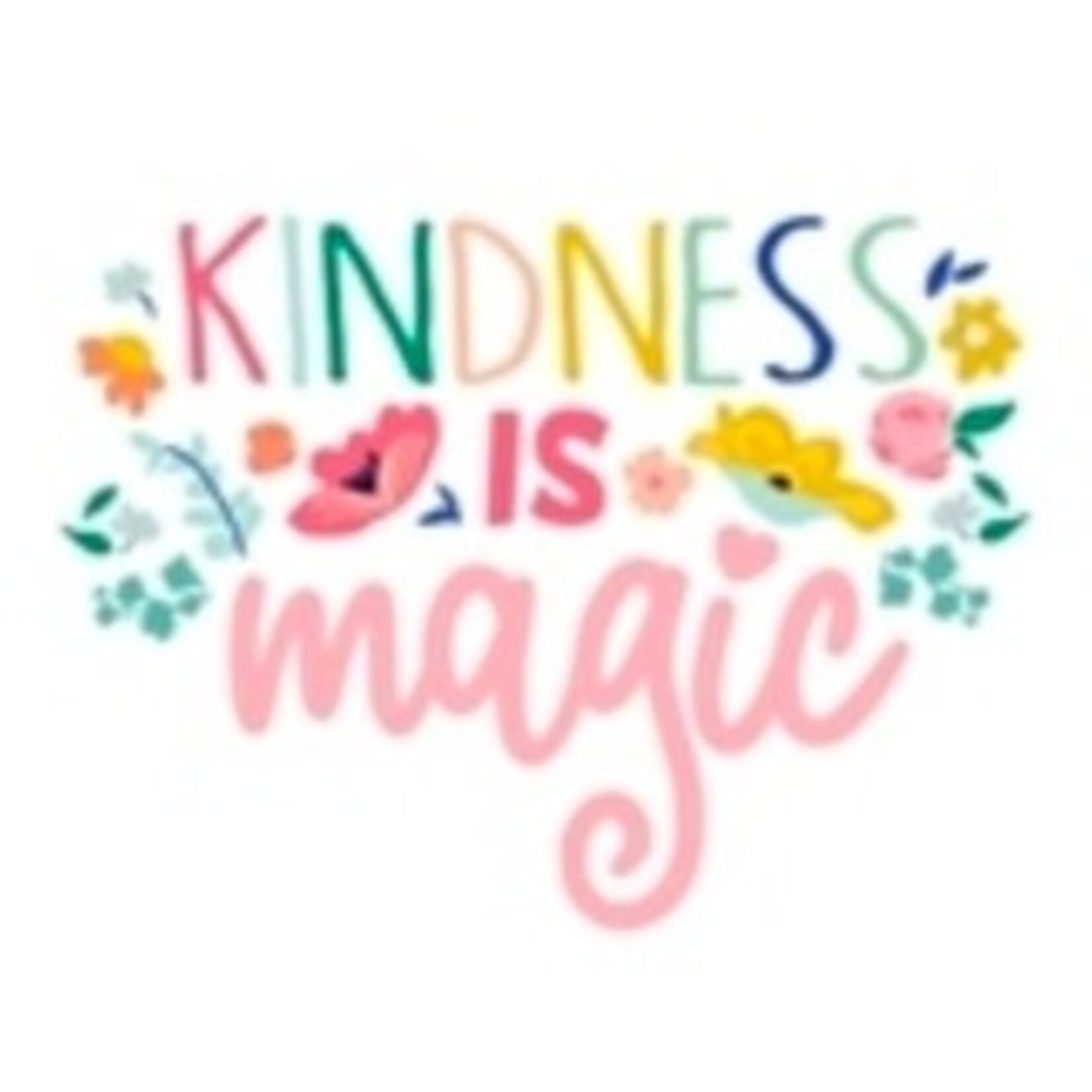 m. lynne designs kindness is magic sticker
