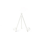 coton colors white large swirl plate stand