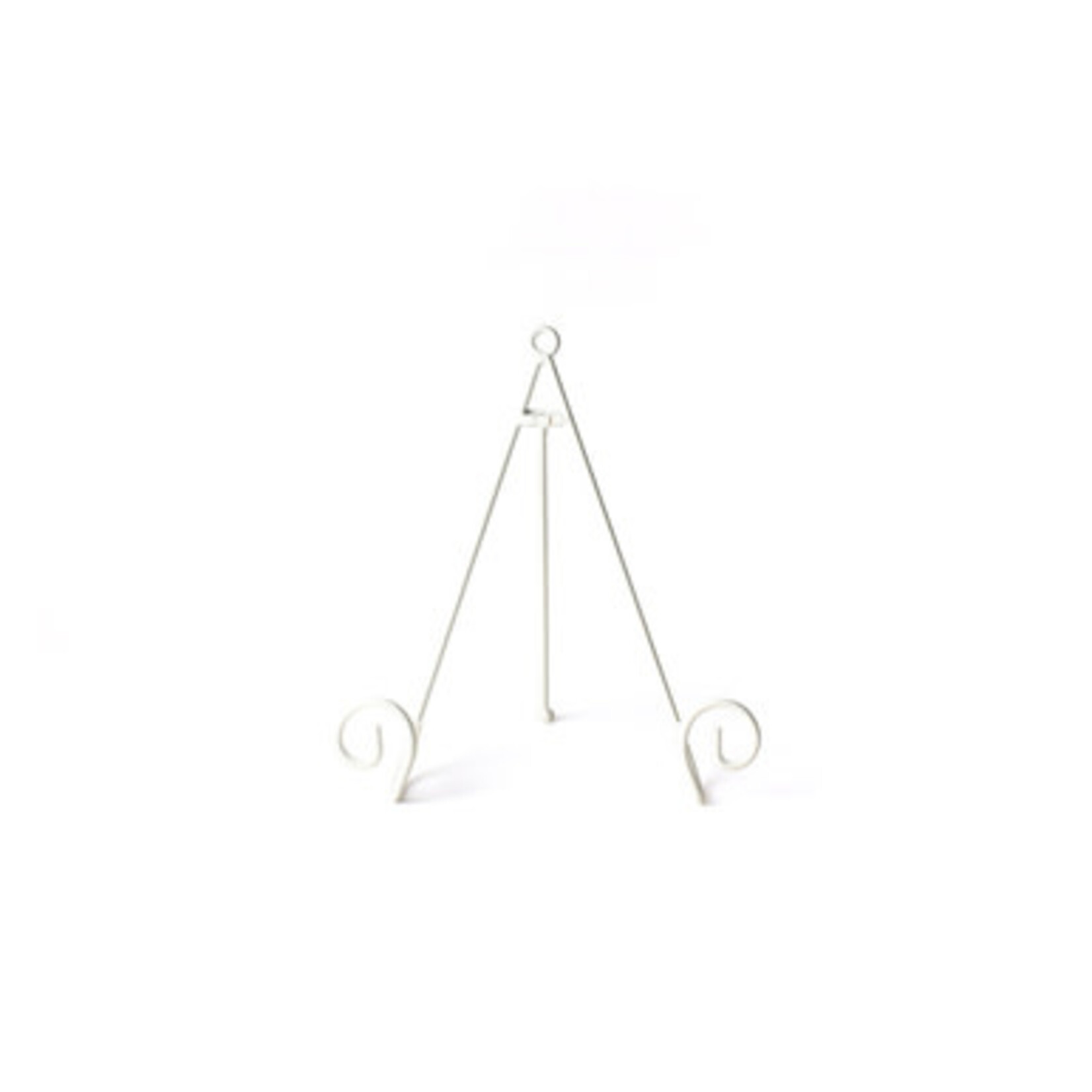 coton colors white large swirl plate stand