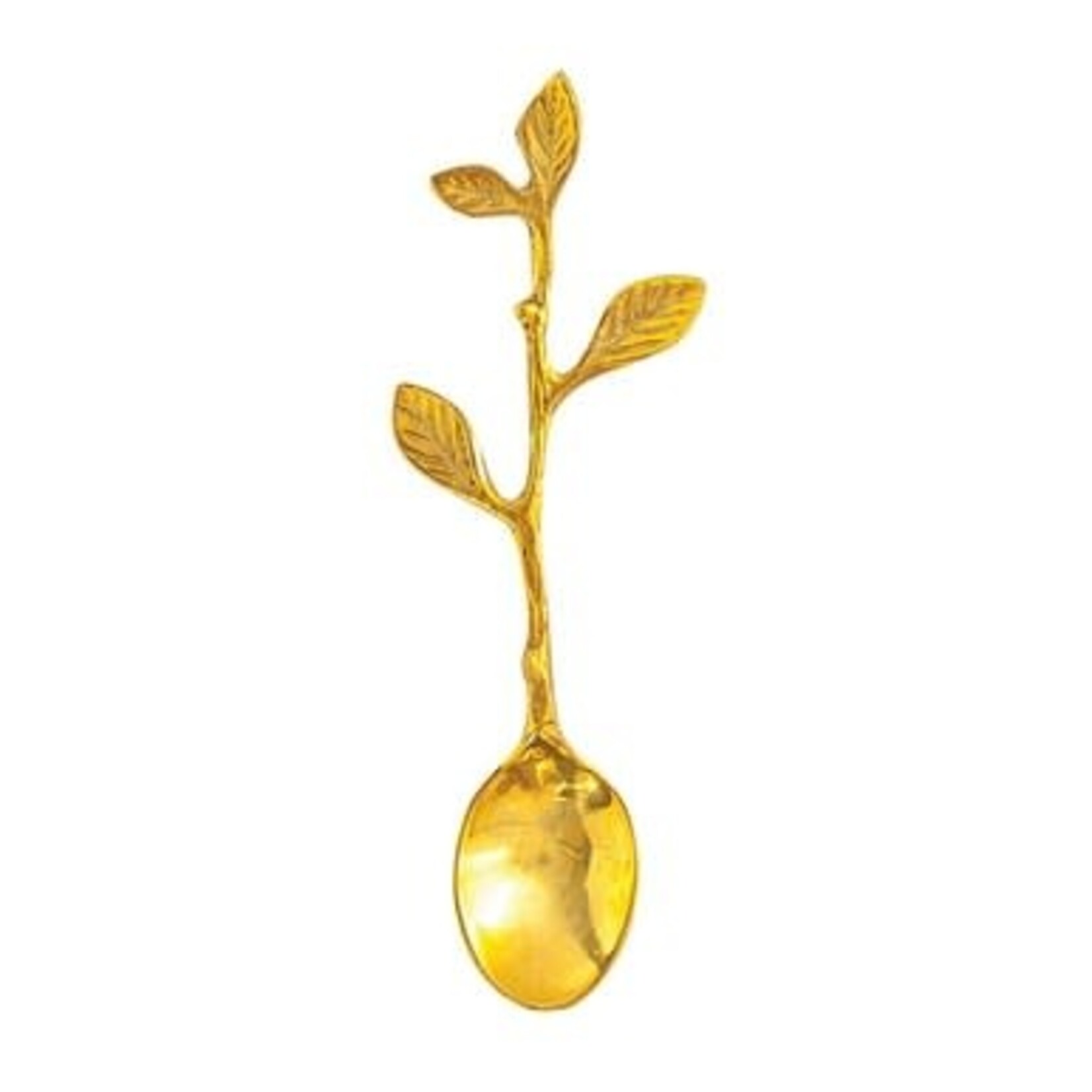 m. lynne designs leaf handle spoon