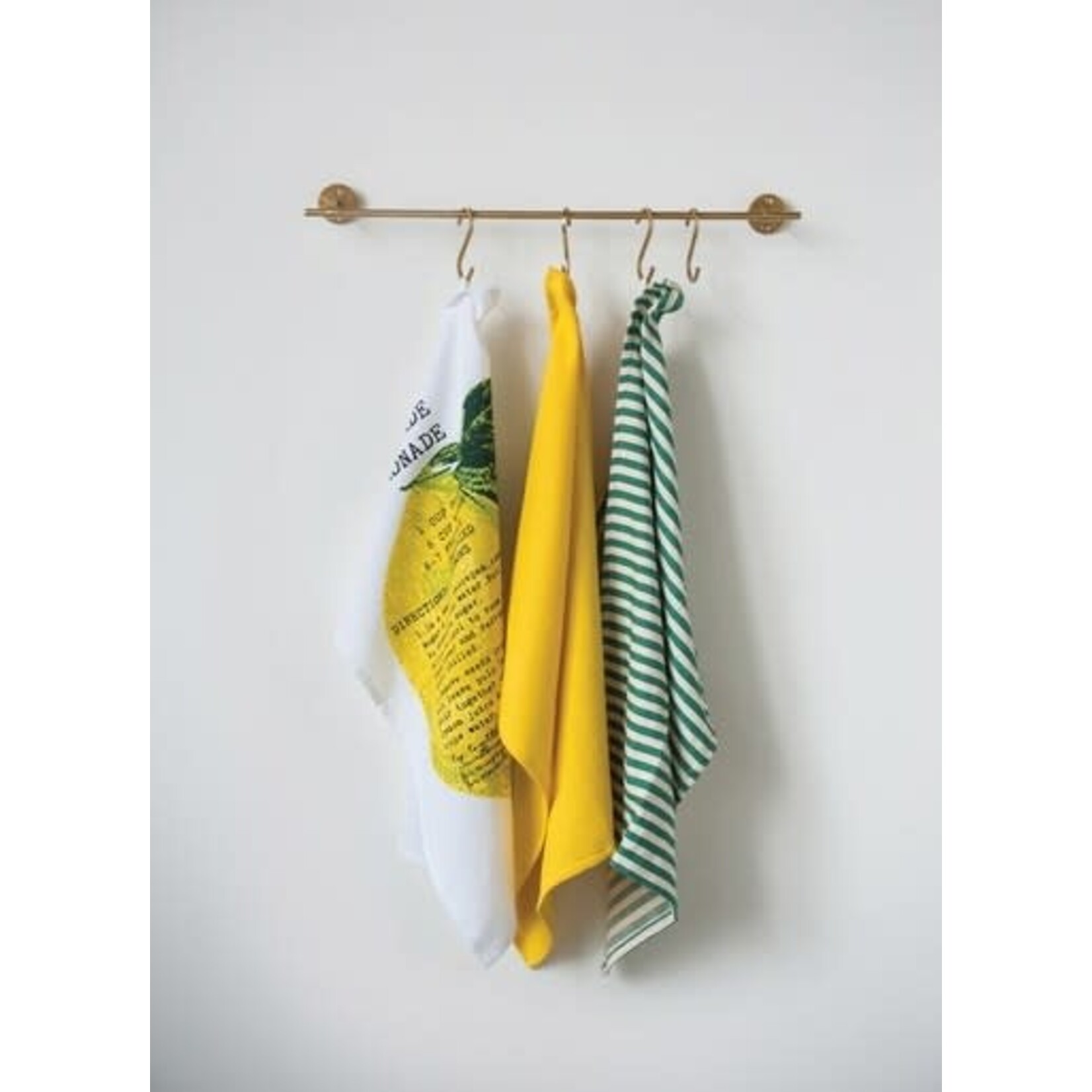 m. lynne designs lemon set of three tea towels