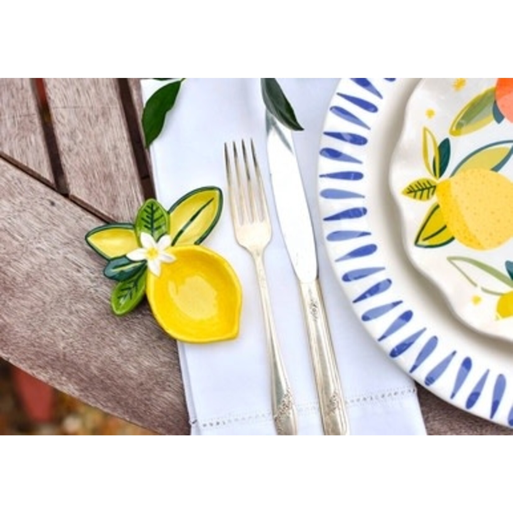 coton colors lemon trinket bowl