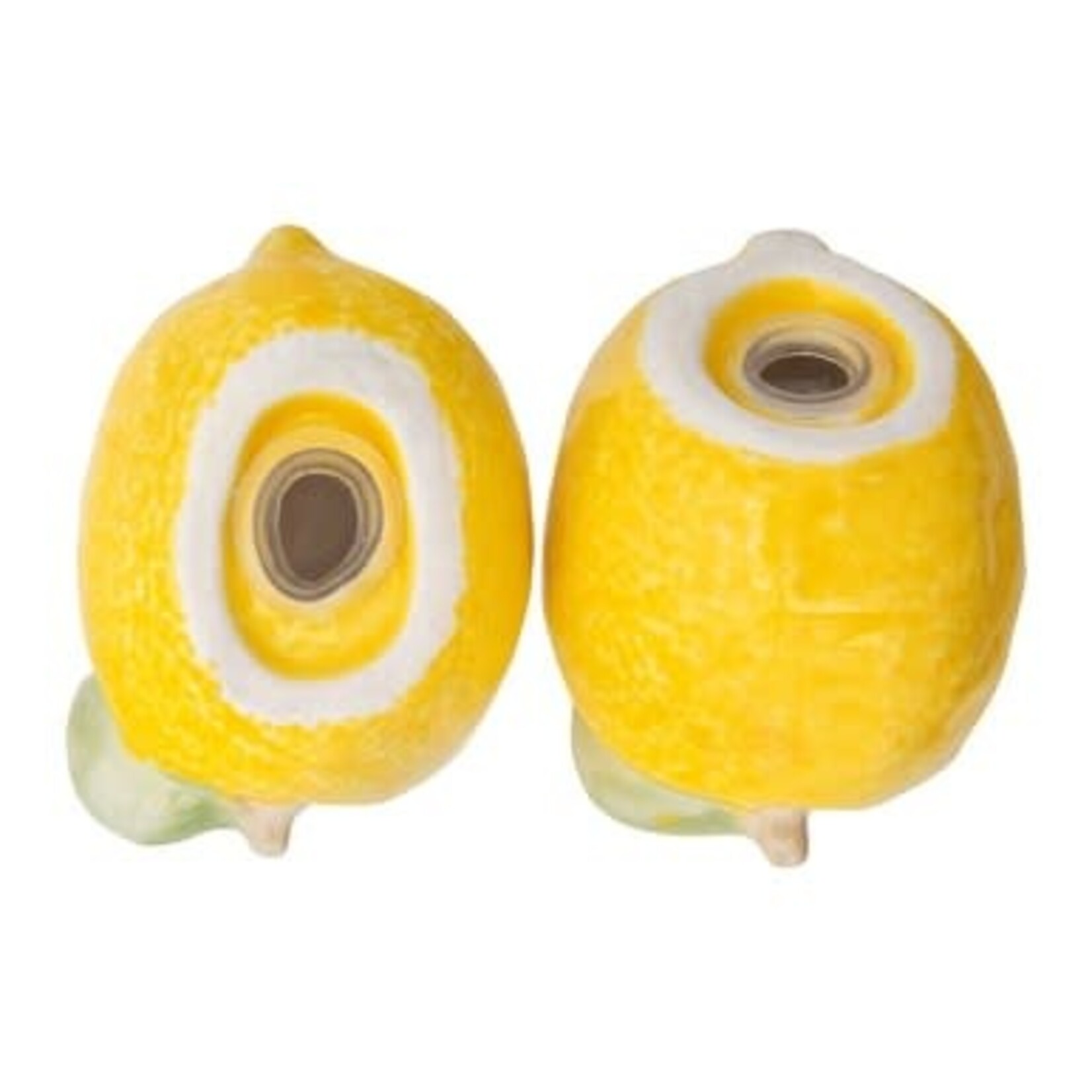 m. lynne designs lemons salt & pepper set