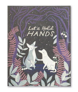 available at m. lynne designs Let's Hold Hands Card