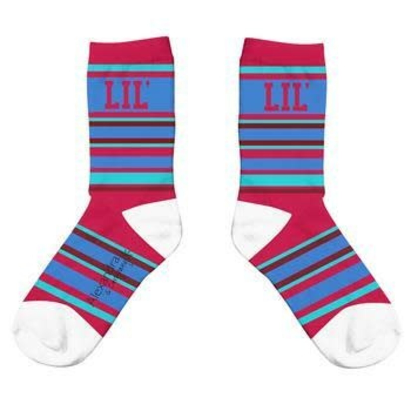 m. lynne designs 'lil' maaroon crew socks