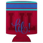 m. lynne designs lil sis maroon koozie