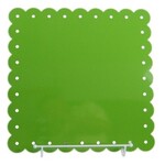 m. lynne designs lime enamel board