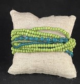 available at m. lynne designs Lime Summer Elastic Bracelet