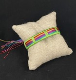 available at m. lynne designs Lime Wrapped Thread Cuff