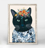 Lolo the Cat Framed Canvas