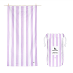 dock & bay lombac lilac cabana quick dry towel