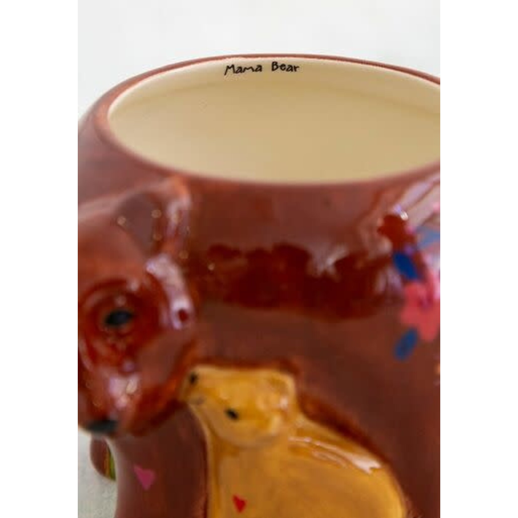 natural life mama bear folk mug