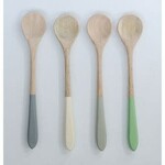 m. lynne designs mango wood spoon with color dipped handle