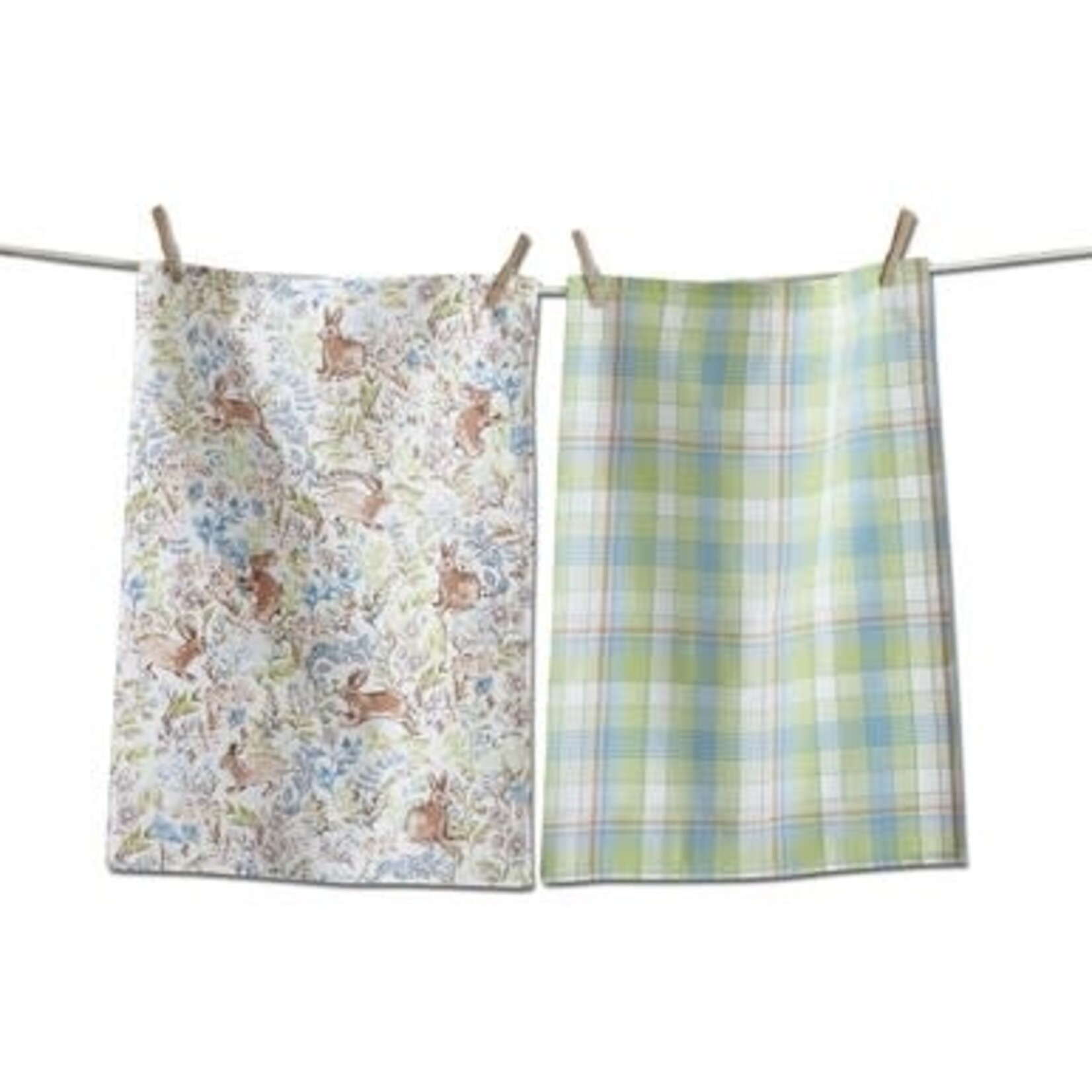 m. lynne designs meadow set of two dishtowels