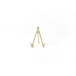 coton colors gold medium flare plate stand