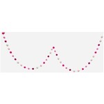 m. lynne designs mixed pink pom pom felt garland
