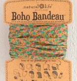 natural life Mustard Floral Boho Bandeau