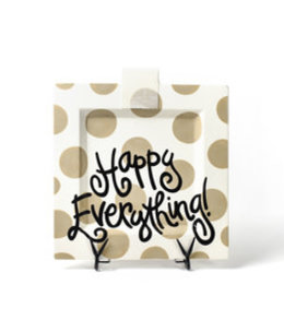 happy everything neutral dot happy everything big square platter