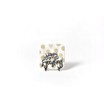happy everything neutral dot happy everything mini square platter