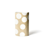 happy everything Neutral Dot Oval Big Vase