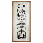 m. lynne designs o holy night wall art