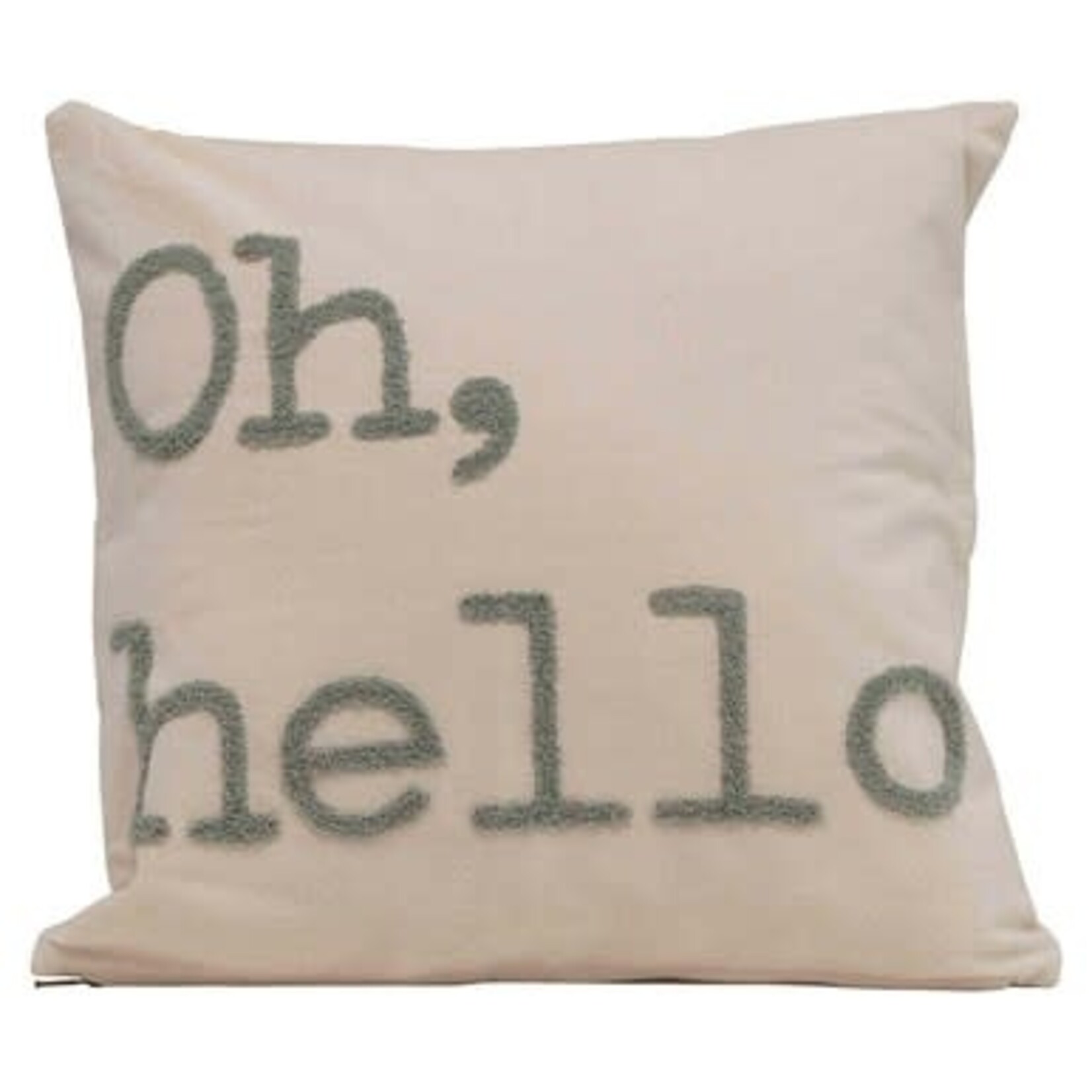 m. lynne designs oh hello pillow