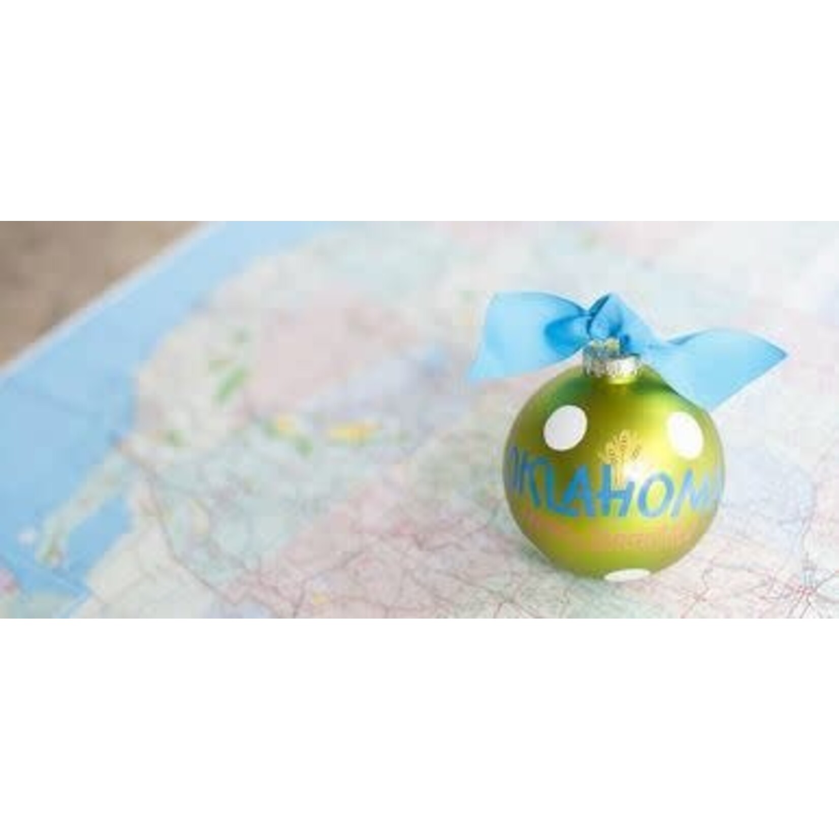 coton colors oklahoma statement glass ornament