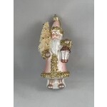 m. lynne designs ombre santa ornament