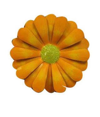 available at m. lynne designs Orange Africa Daisy Magnet