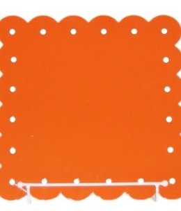 available at m. lynne designs Orange Enamel Board