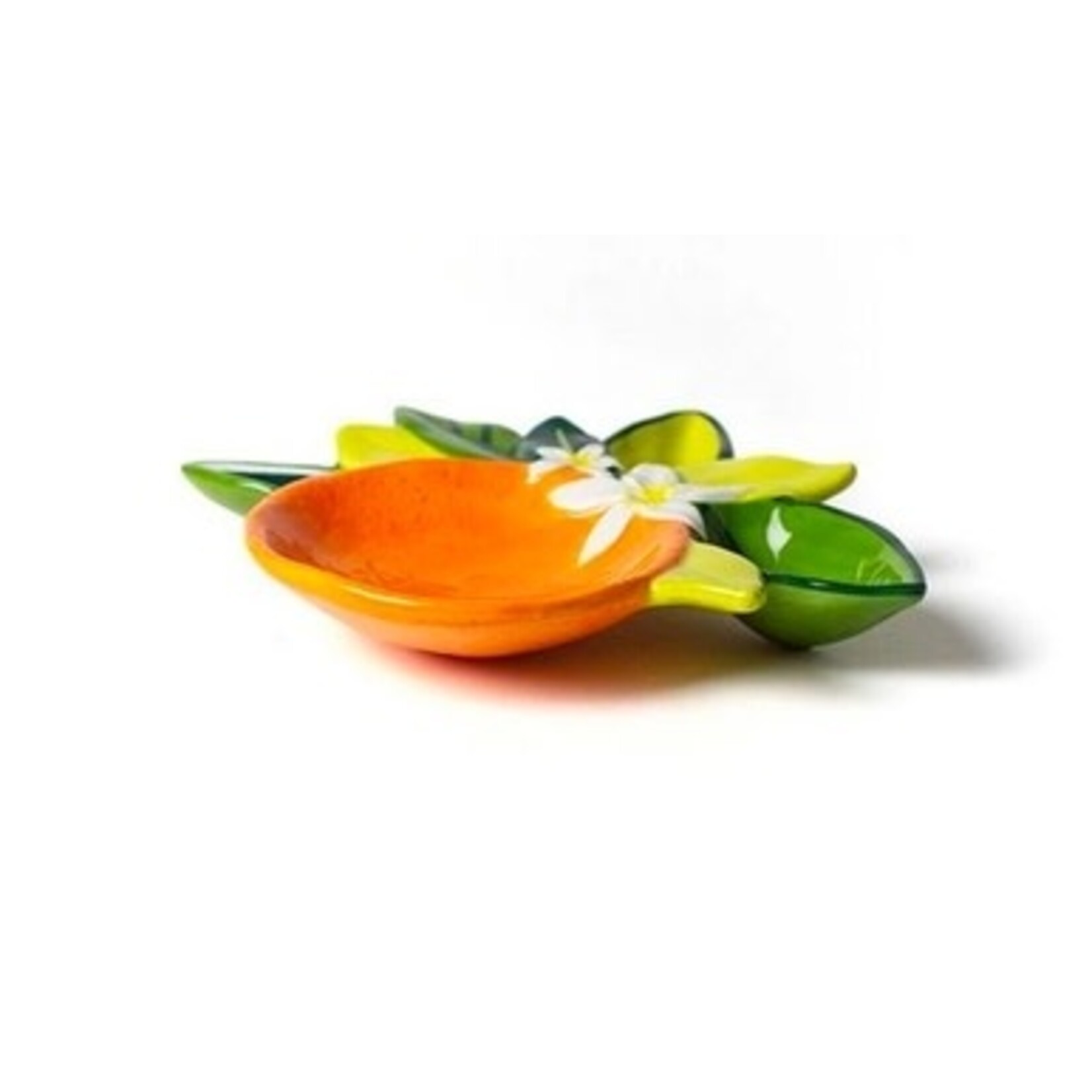 coton colors orange shaped tray