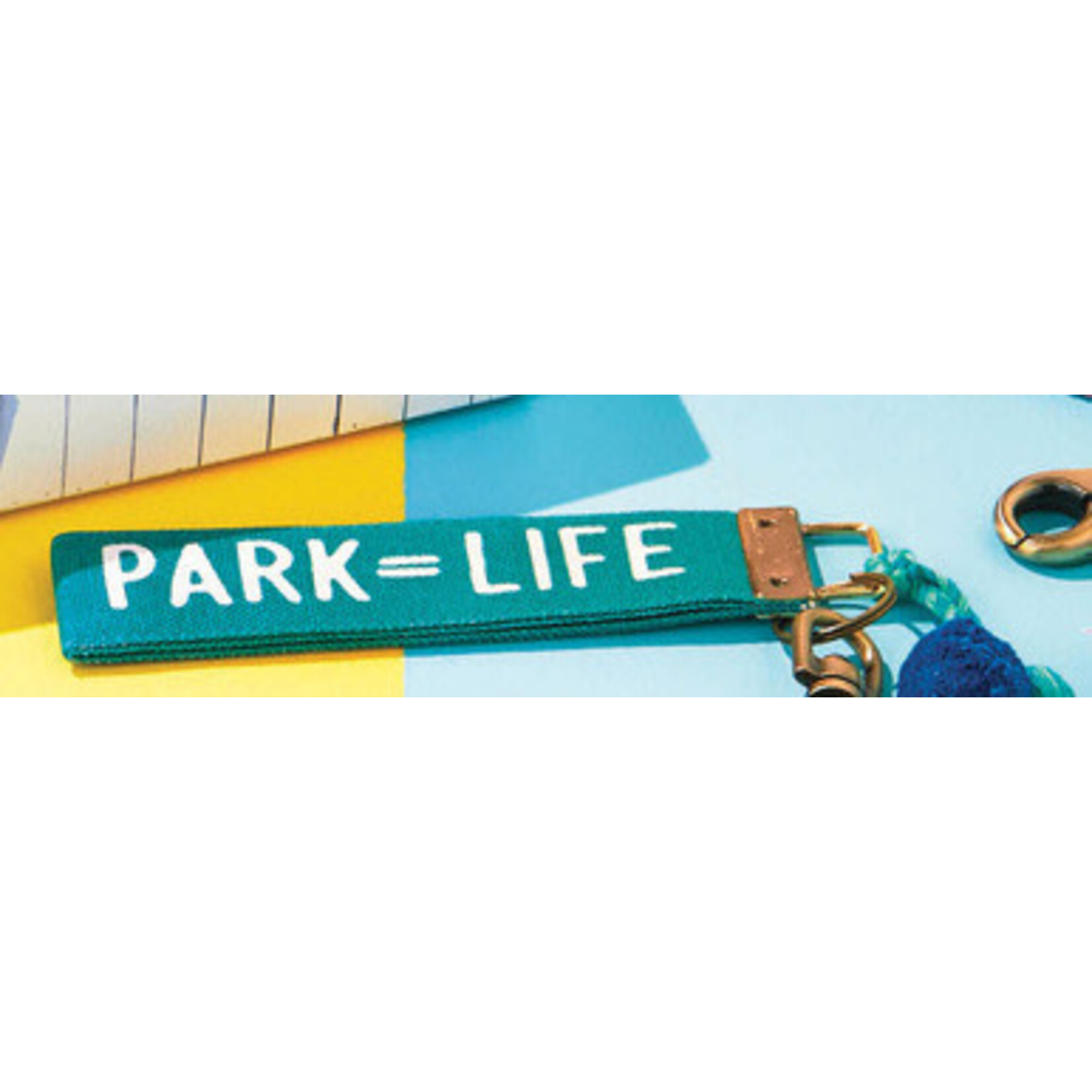 m. lynne designs park=life keychain