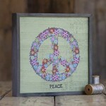 natural life peace wooden art board